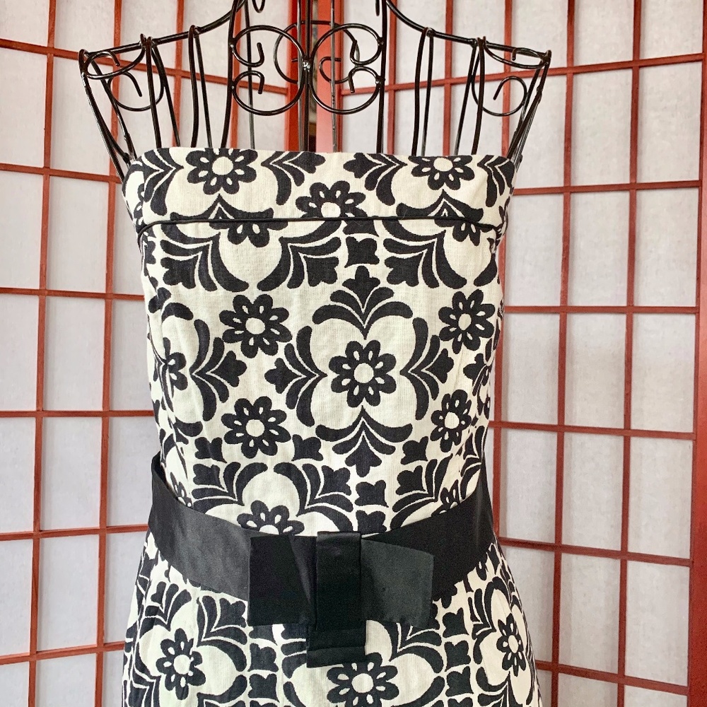 Lilly Pulitzer Strapless Patterned Tea-Midi